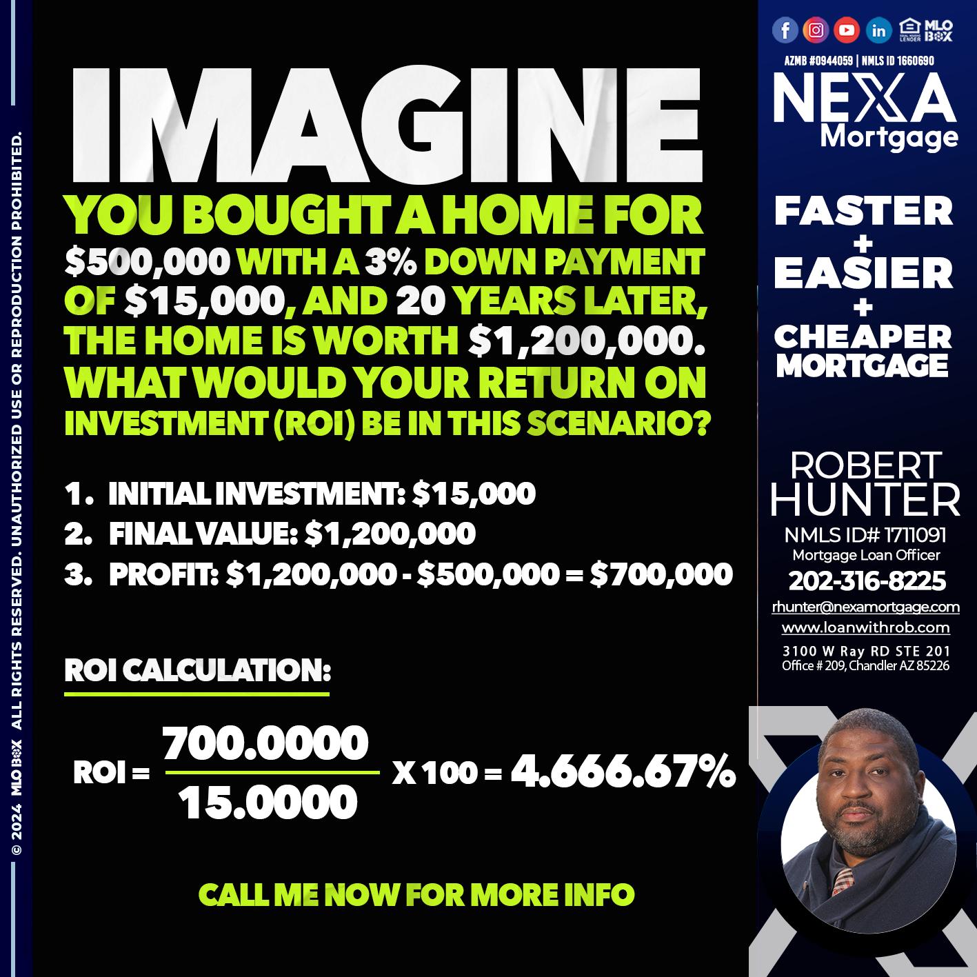 IMAGINE - Robert Hunter -Mortgage Loan Officer