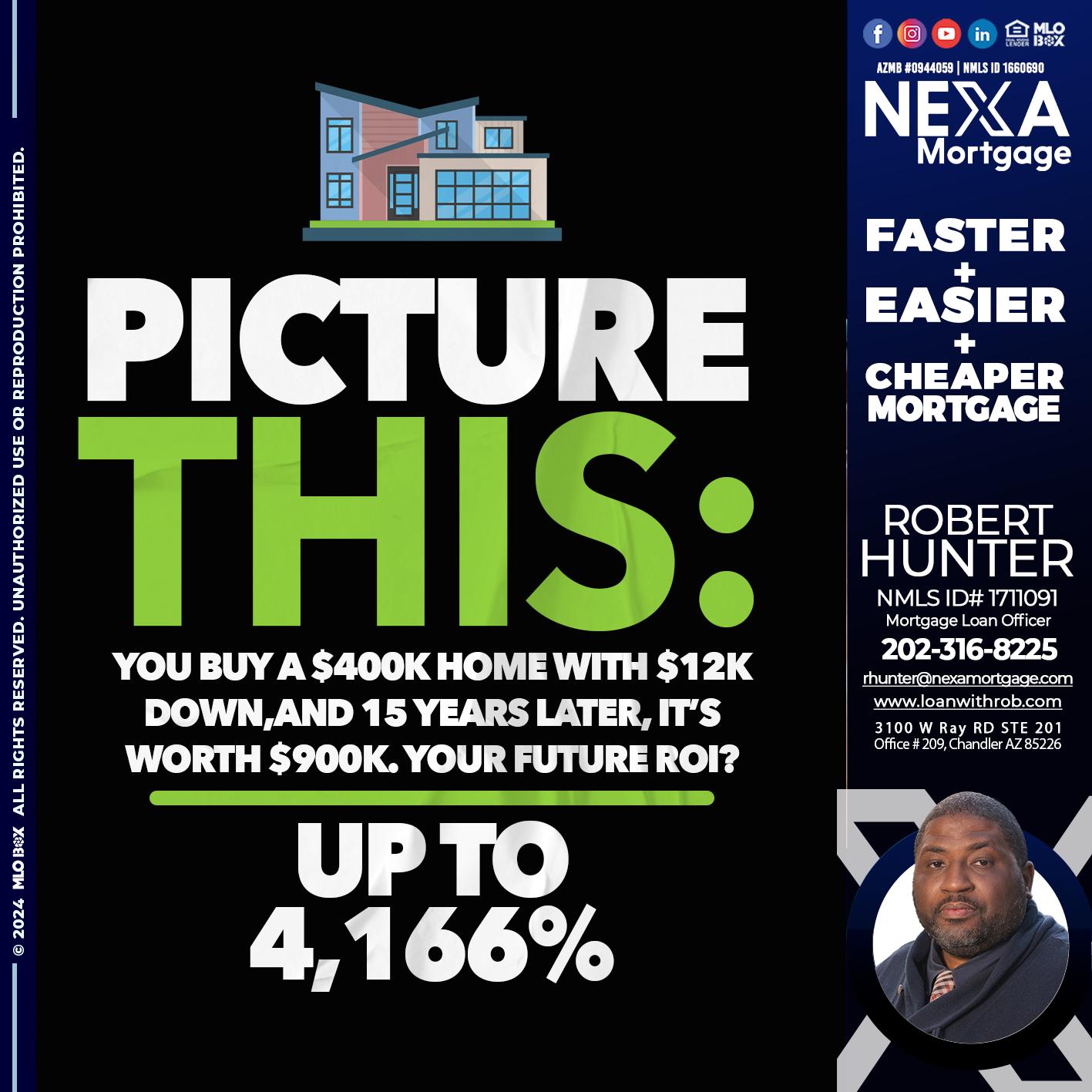 PICTURE THIS - Robert Hunter -Mortgage Loan Officer