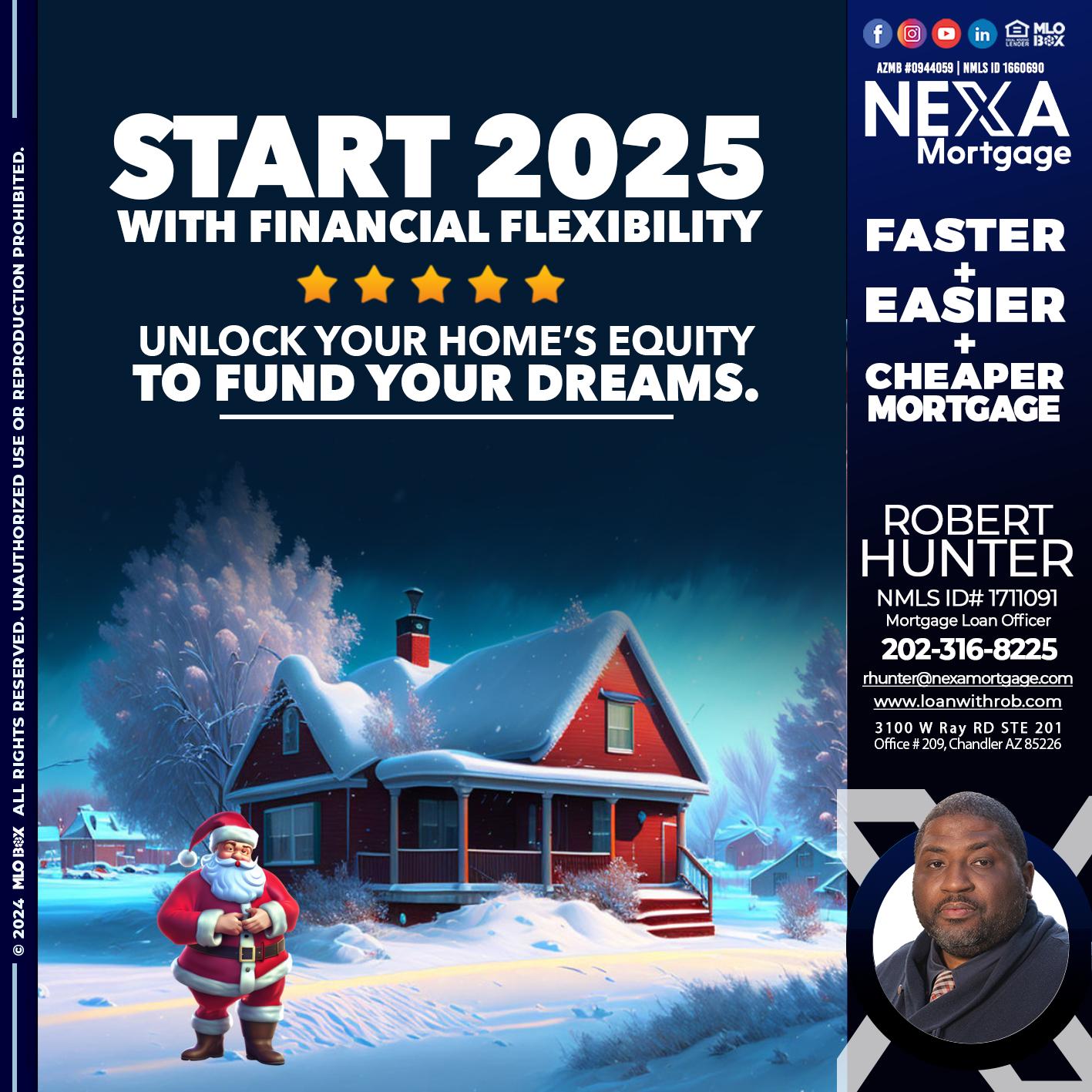 START 2025 - Robert Hunter -Mortgage Loan Officer